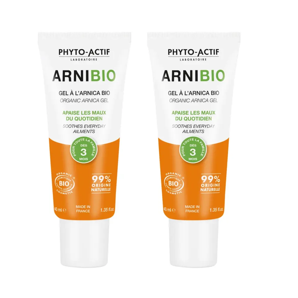 Phyto-Actif Arnibio gel arnica bio 2 x 40 ml
