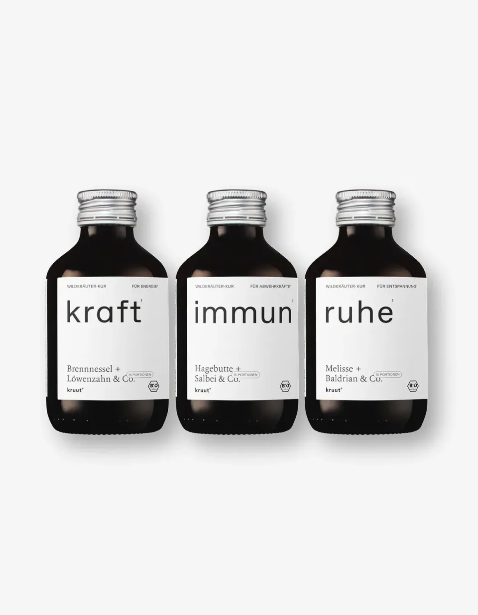 Kruut Daily Ritual Coffret Oxymel 3 Flacons Bio