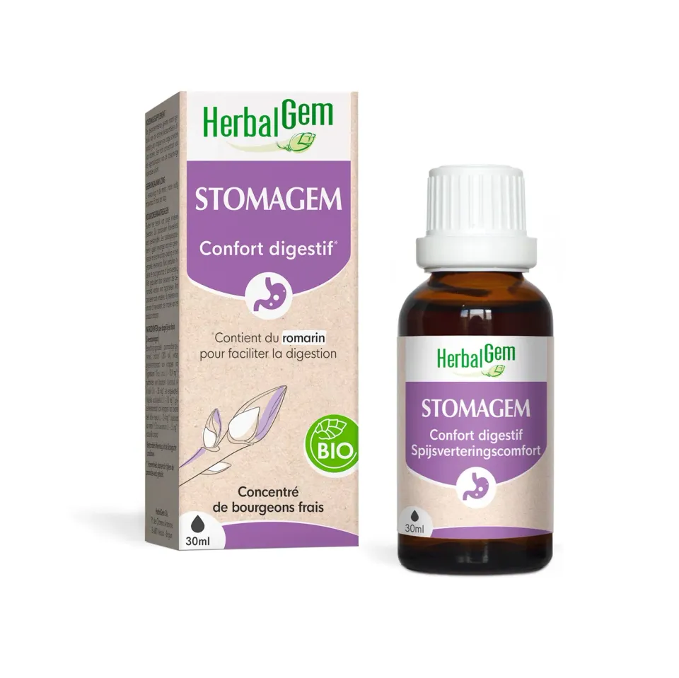 Herbalgem StomaGem complexe digestion bio 30 ml