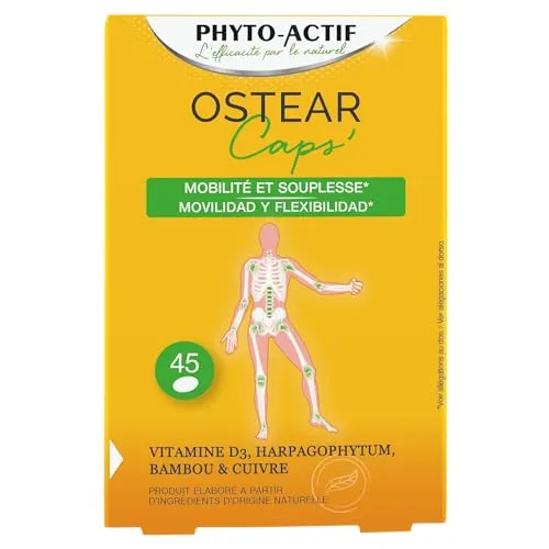 Phyto-Actif Ostear Caps complément articulations 45 gélules