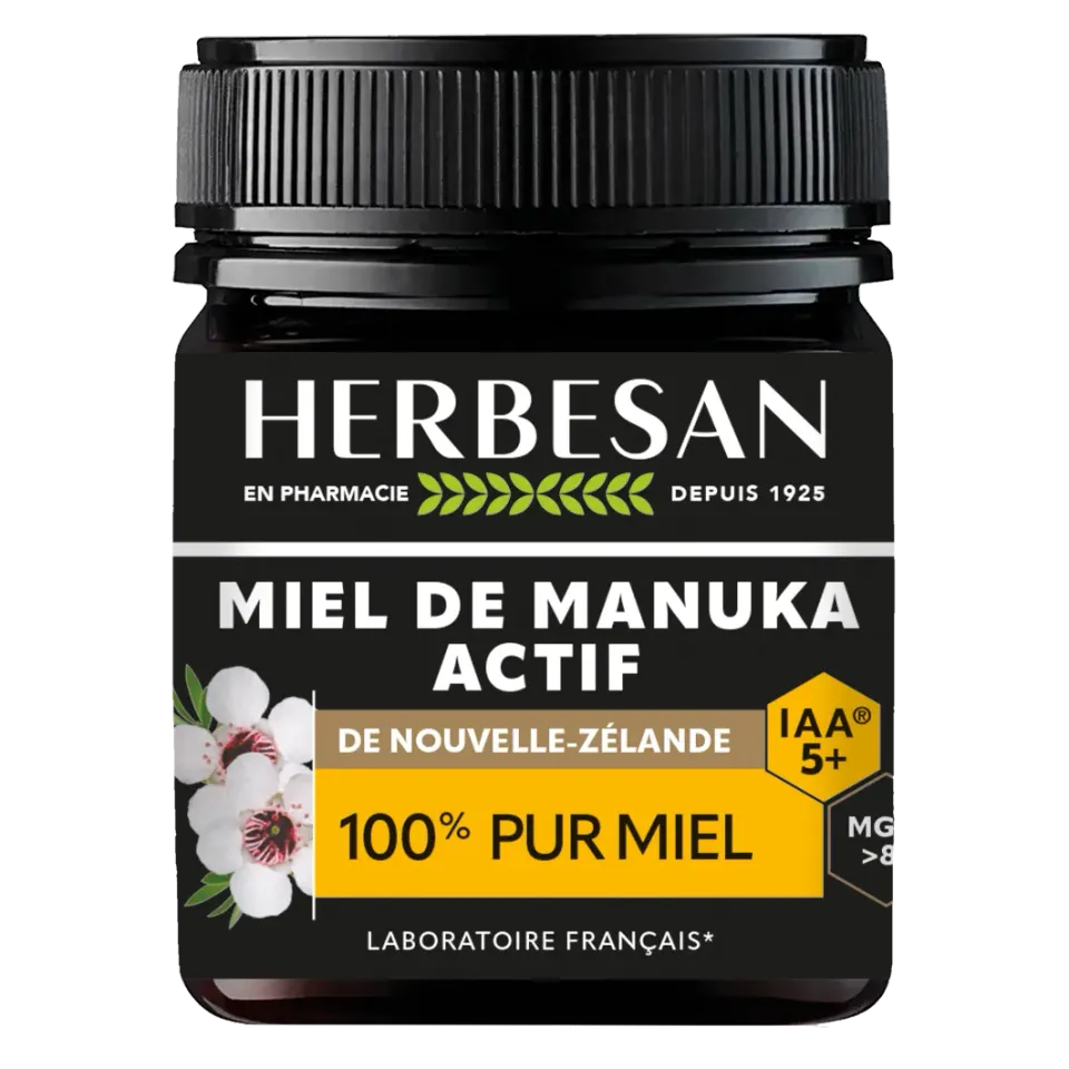 Herbesan Miel de Manuka IAA5+ pot gorge