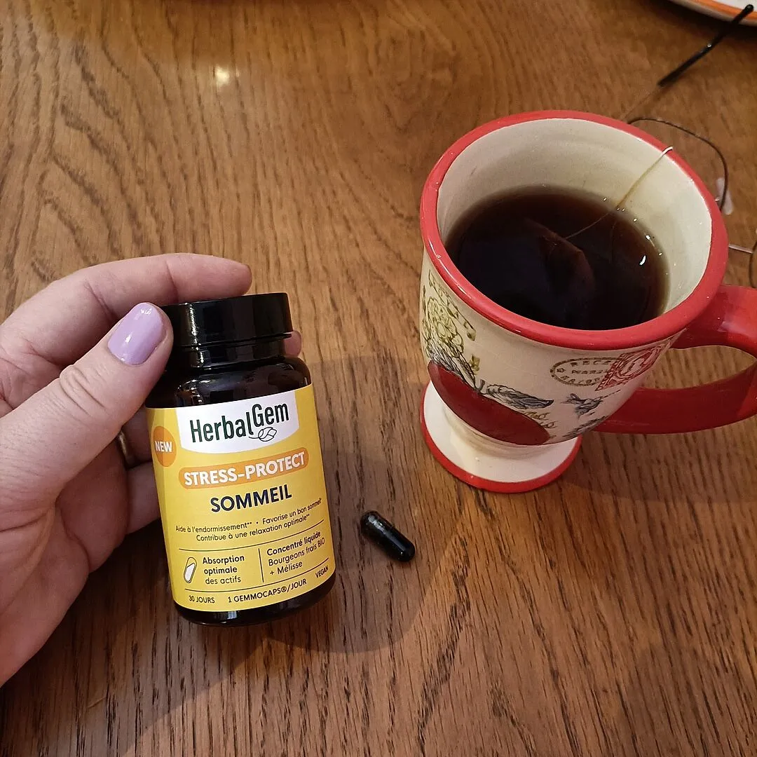 Herbalgem Duo Gemmocaps Sommeil Cognition Gélules Jour Nuit