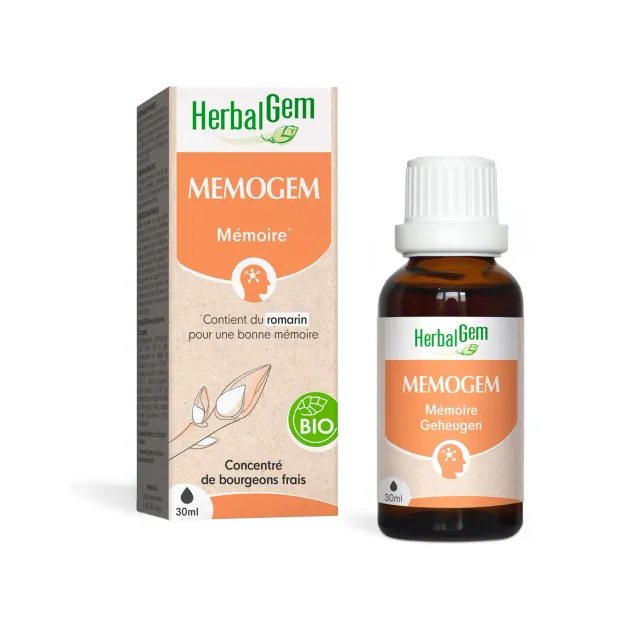 Herbalgem MemoGem complexe bourgeons bio mémoire