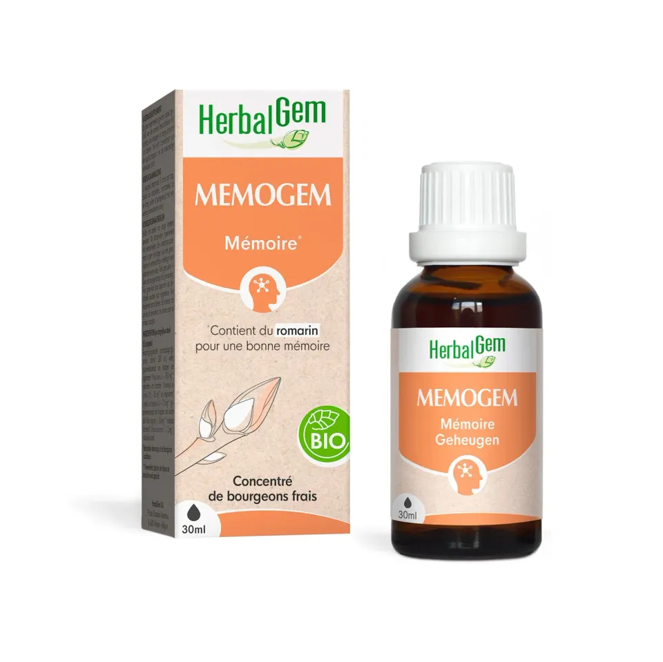 Herbalgem MemoGem complexe bourgeons bio mémoire