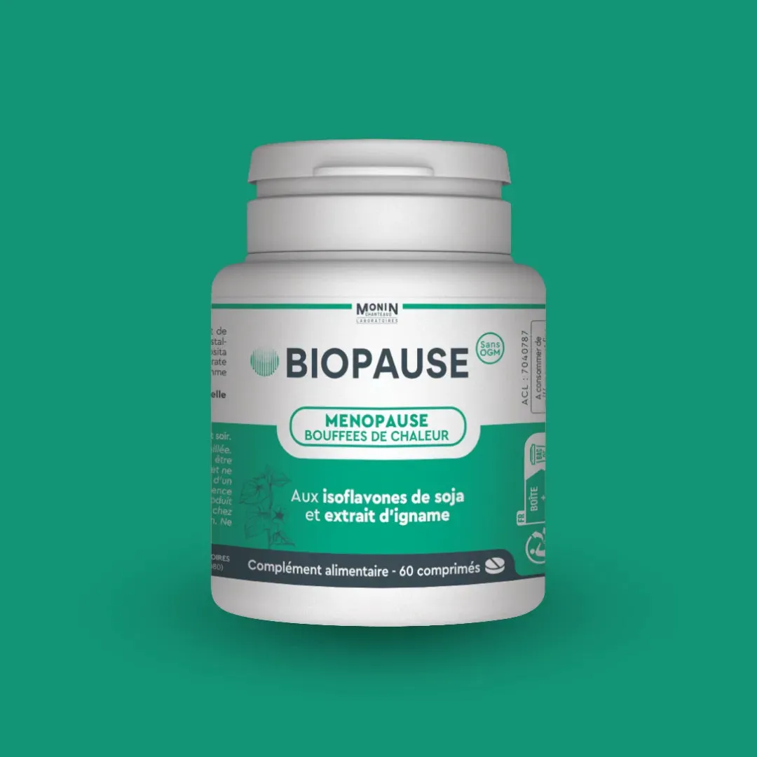 Laboratoires Monin Chanteaud Biopause 60 gélules ménopause soja