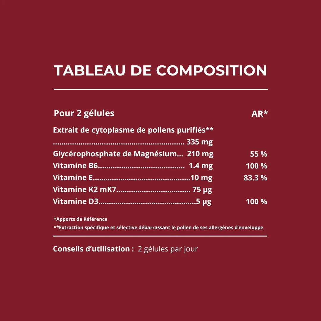 Laboratoires Monin Chanteaud Isiopause gélules ménopause pollen