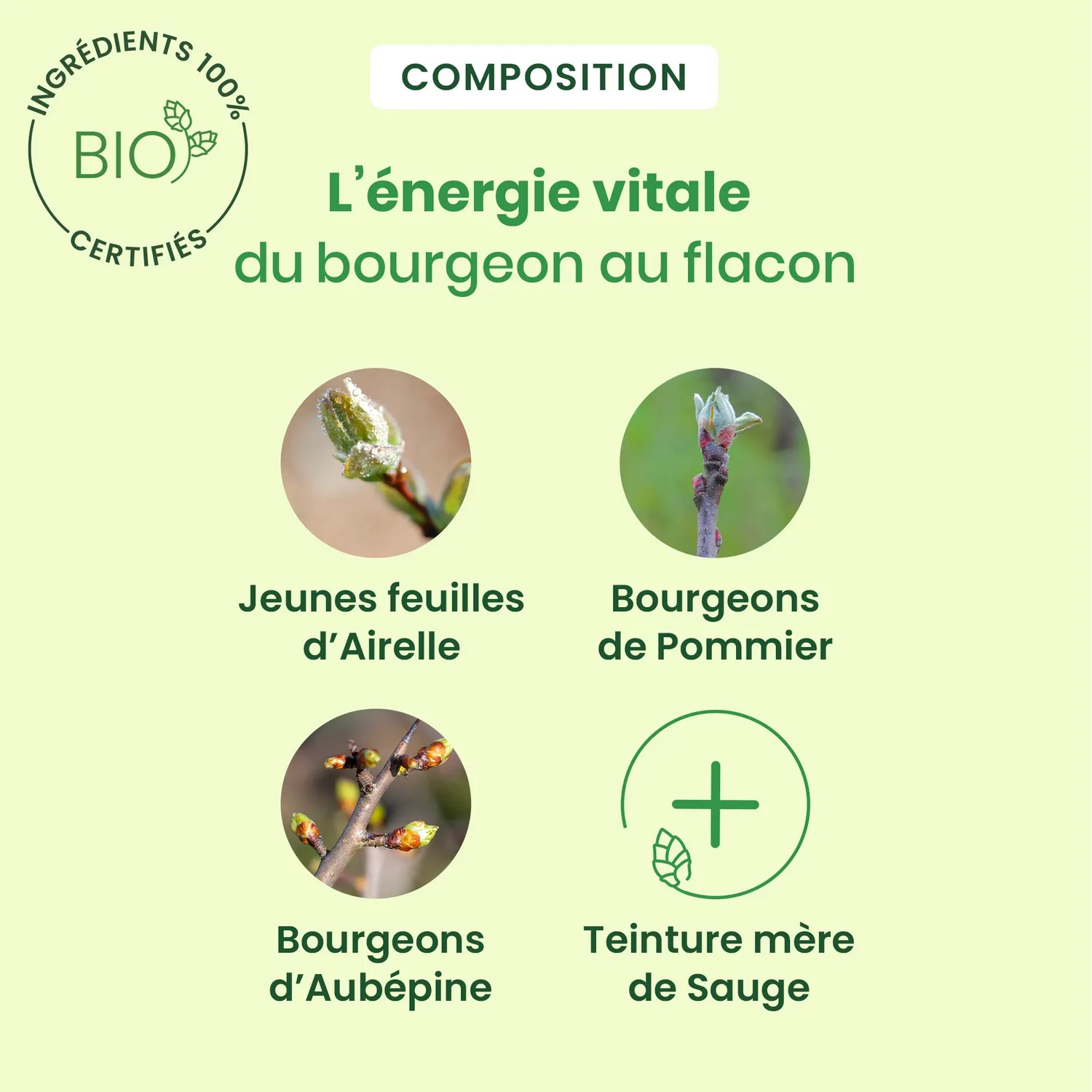 HERBALGEM FEM50+ spray femme 50 ans bio bourgeons