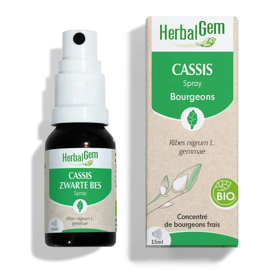 Herbalgem Bourgeon Cassis Spray Bio Fatigue