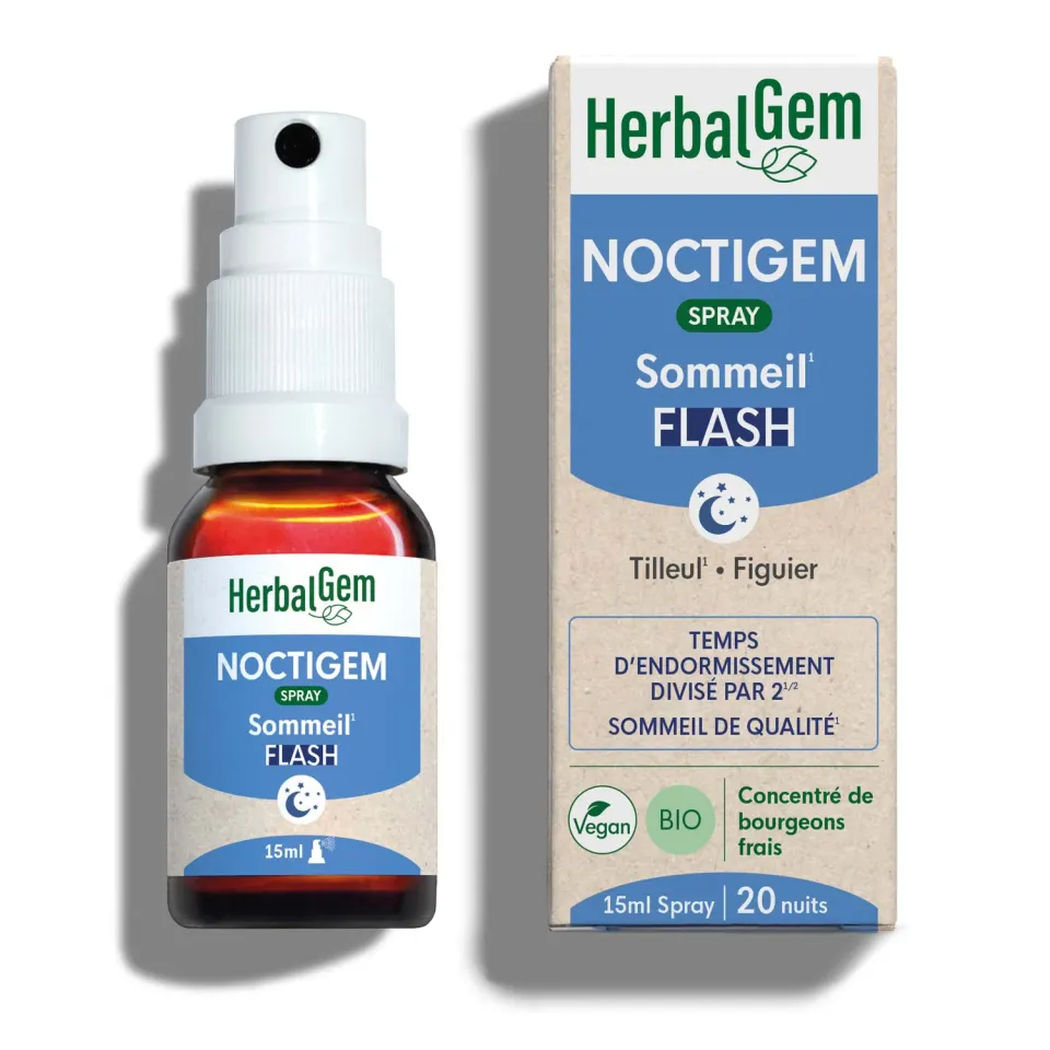 Herbalgem Noctigem spray sommeil tilleul bio