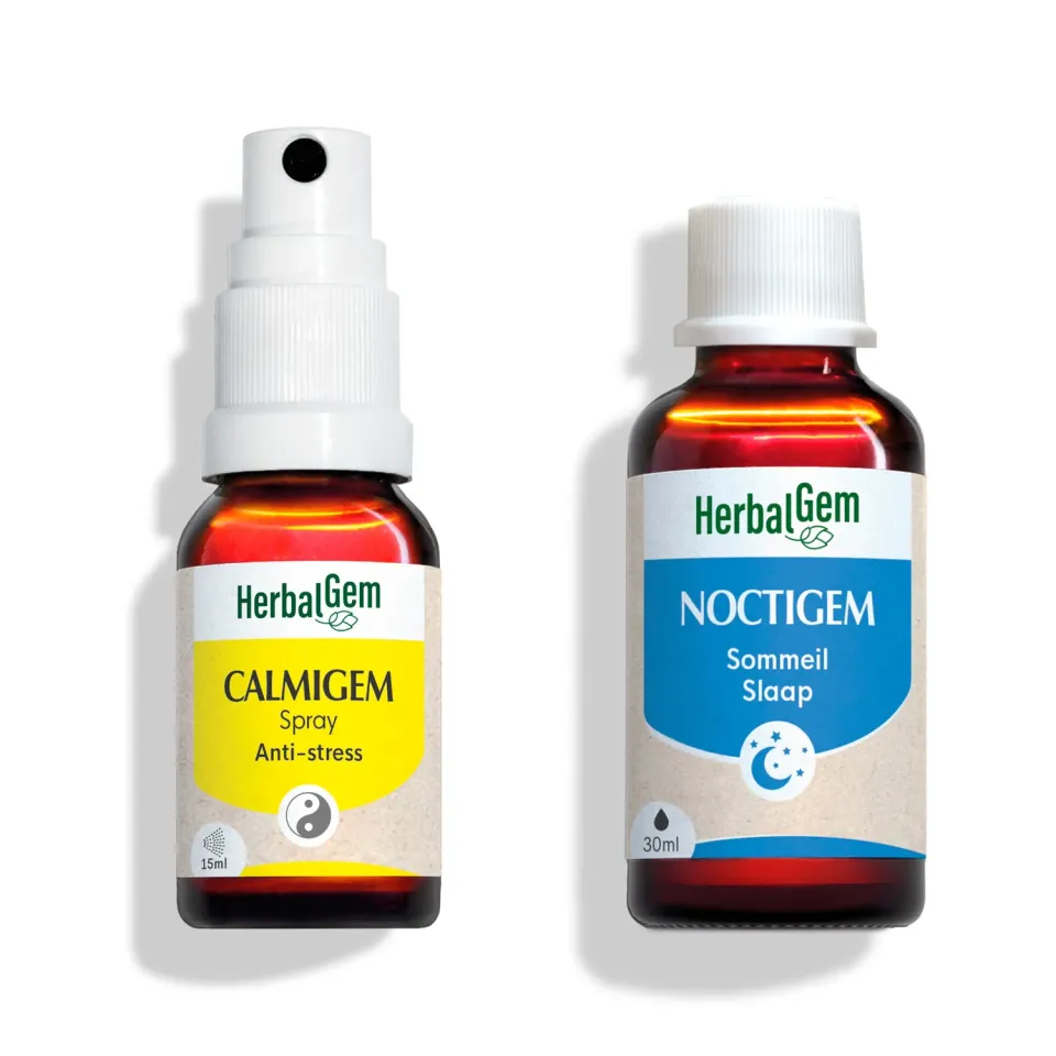 Herbalgem Duo Sérénité Bourgeons Jour Nuit Bio