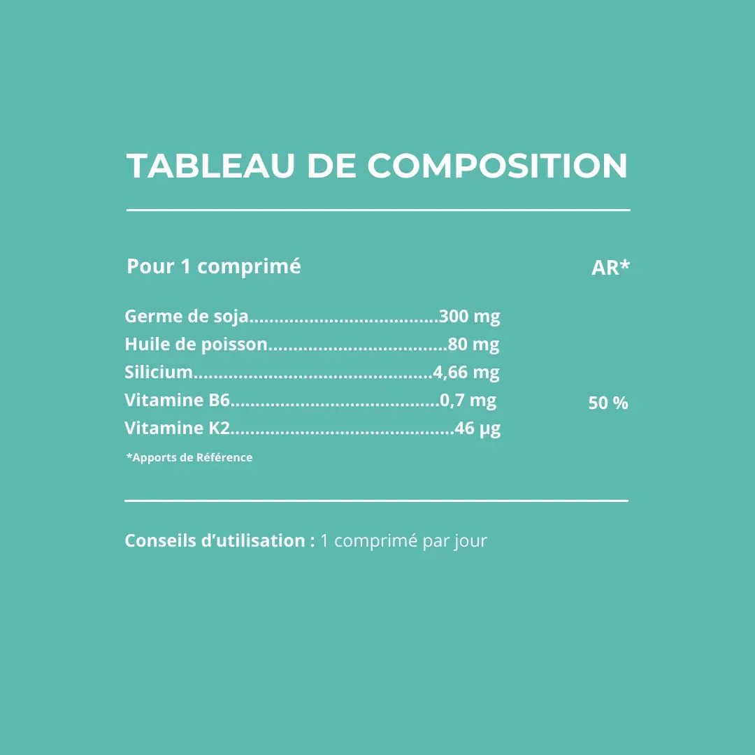 Monin Chanteaud Biopause Protect comprimés ménopause soja
