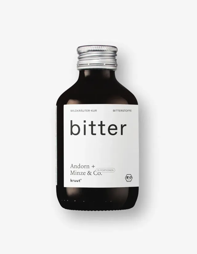 kruut Oxymel Bitter vinaigre plantes amères 150ml