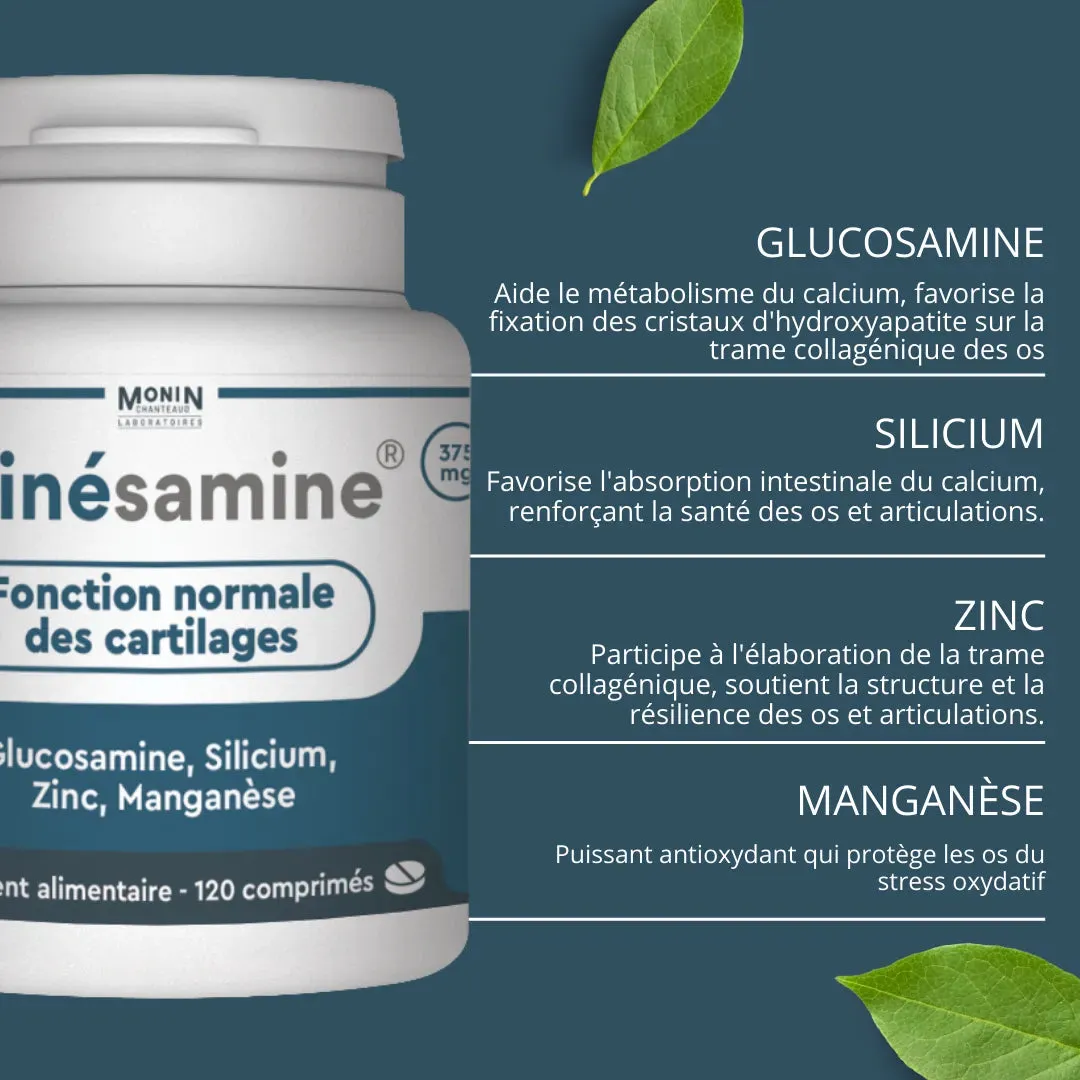 Monin Chanteaud Kinesamine comprimés articulations glucosamine