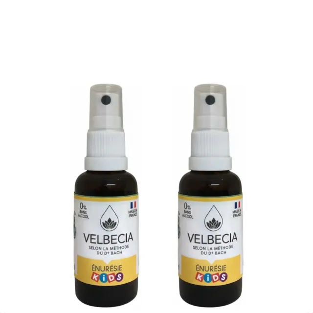 Velbecia Énurésie Kids élixir enfant 2x30 ml sans alcool