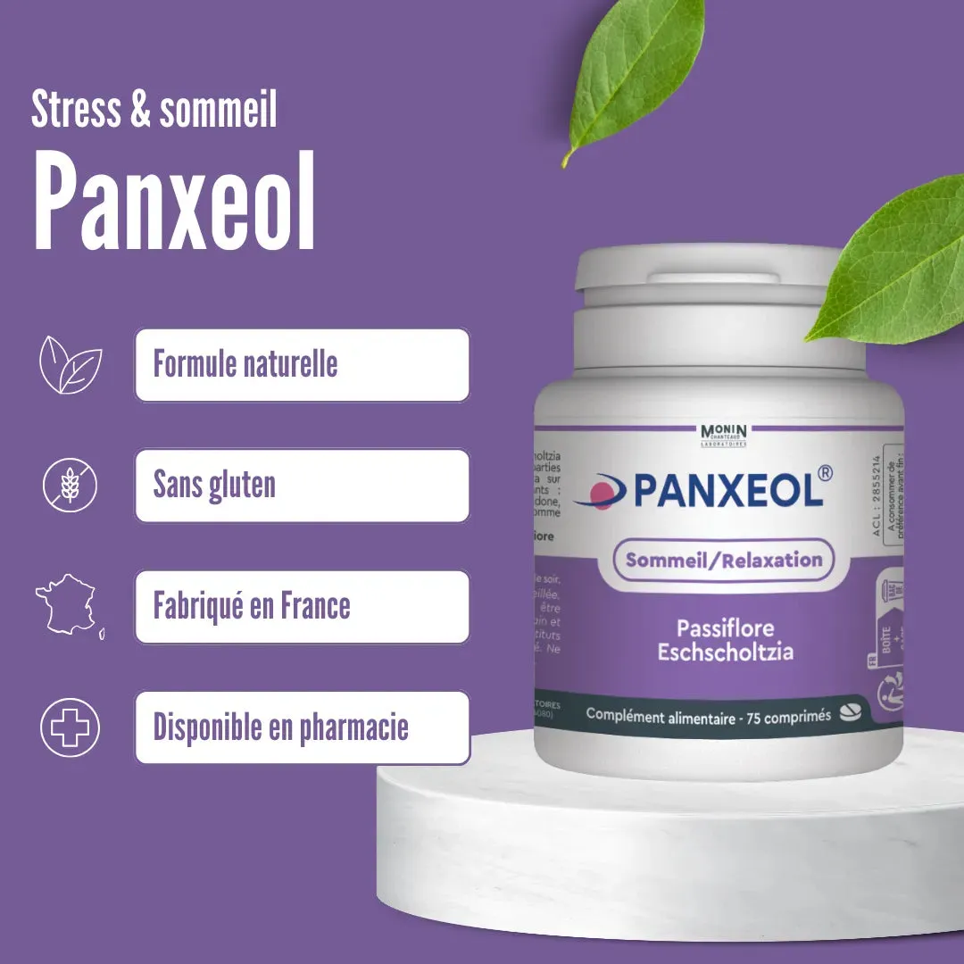 Monin Chanteaud Panxeol comprimé sommeil pavot Californie