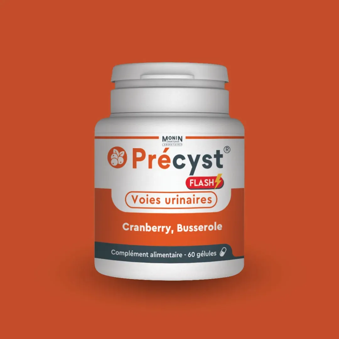 Laboratoires Monin Chanteaud Precyst Flash gélules cystite busserole