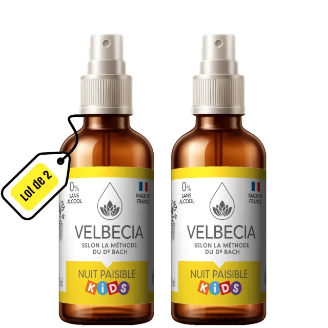 Velbecia Nuit paisible Kids élixir enfant 50ml + offert