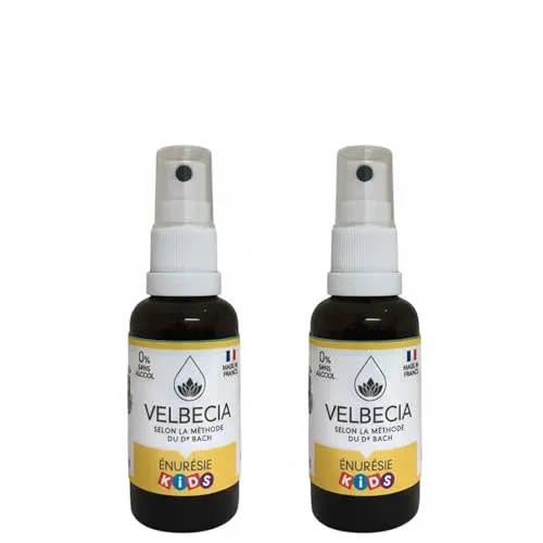 Velbecia Énurésie Kids élixir enfant 2x30 ml sans alcool