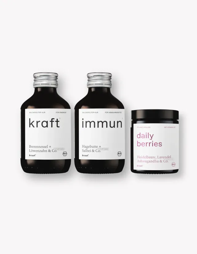 kruut Body & Soul Set coffret 3 oxymels énergie