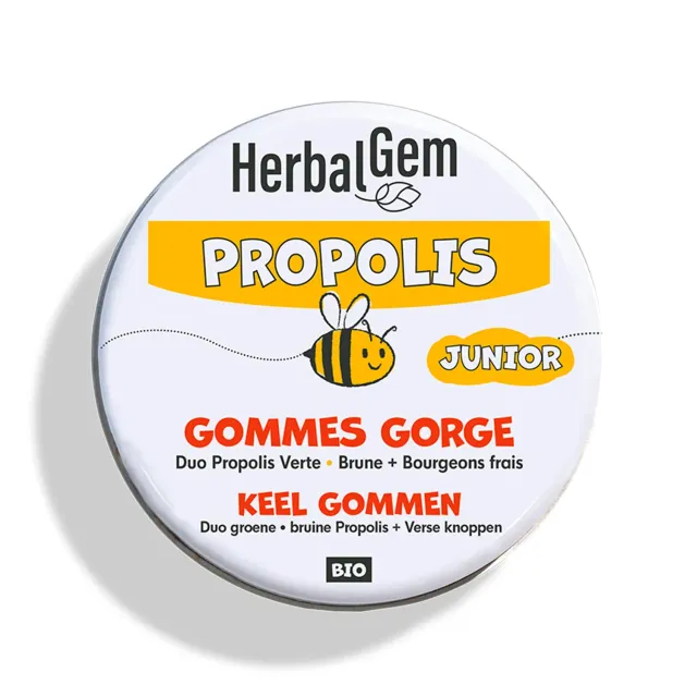Herbalgem Propolis Junior gommes gorge bio enfant