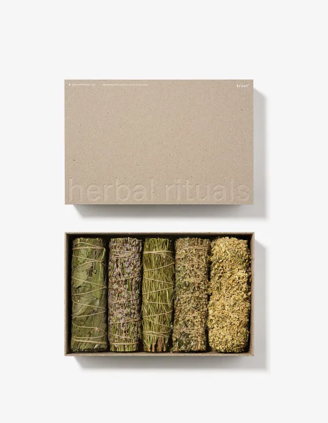 kruut Herbal Rituals lot 5 bâtons fumigation bio