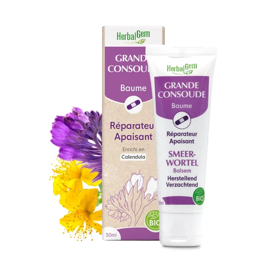 HERBALGEM Grande Consoude baume peau bio irritations