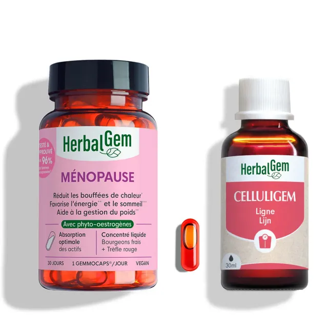 HERBALGEM Routine ménopause silhouette duo