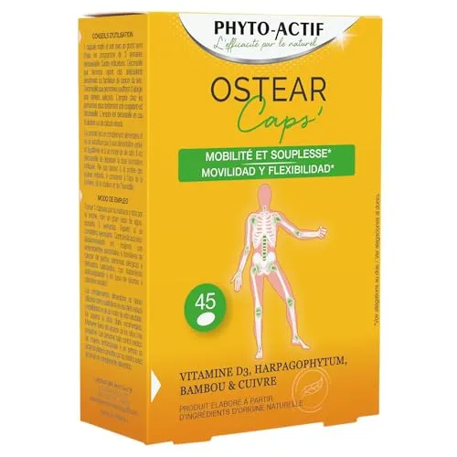Phyto-Actif Ostear Caps complément articulations 45 gélules