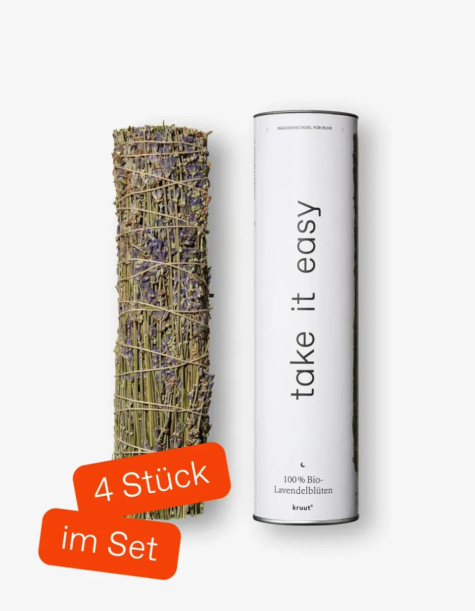 kruut Take it Easy fagot fumigation lavande lot de 4