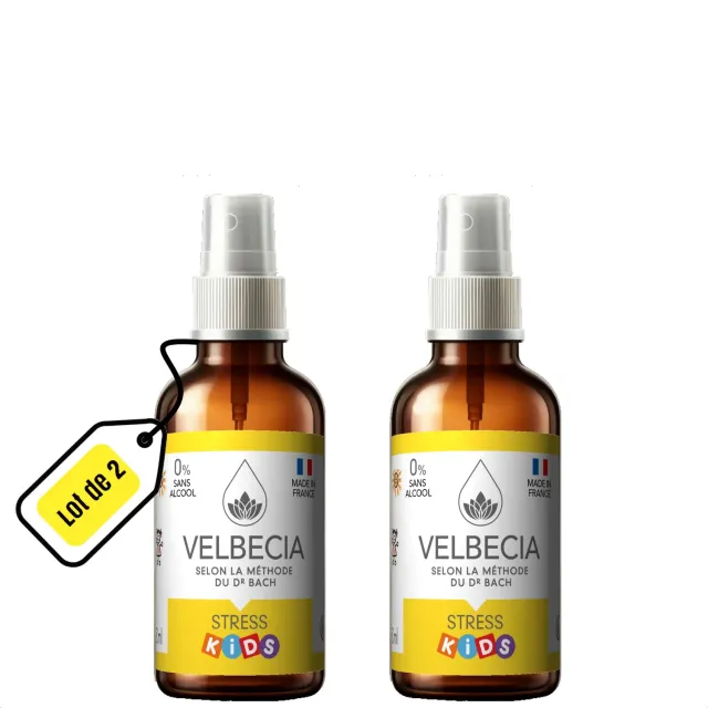 Velbecia Stress Enfant élixir sans alcool 30 ml apaisement