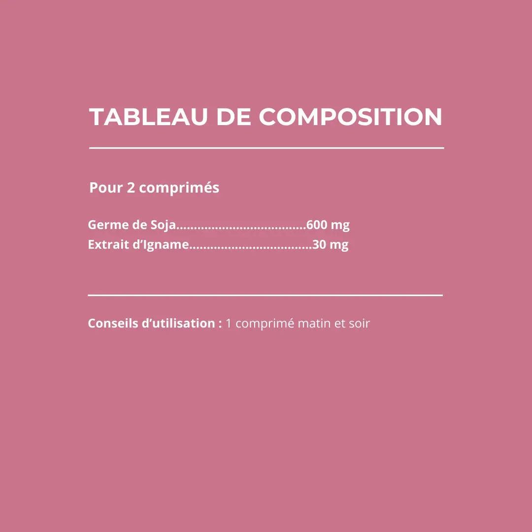 Laboratoires Monin Chanteaud Biopause Fort comprimés soja ménopause