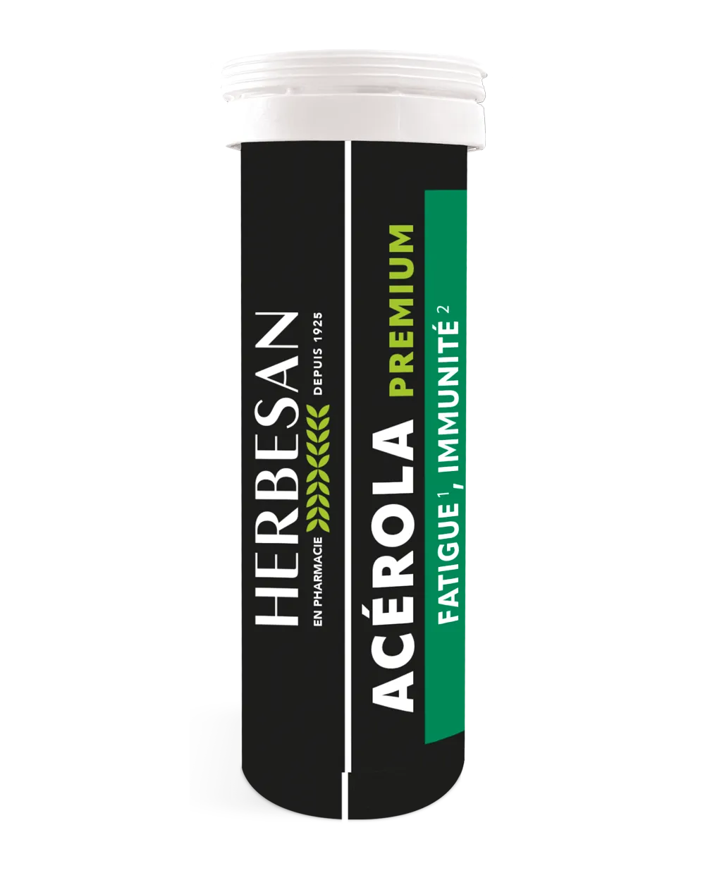 Herbesan Acérola Premium comprimé vitamine C cerise