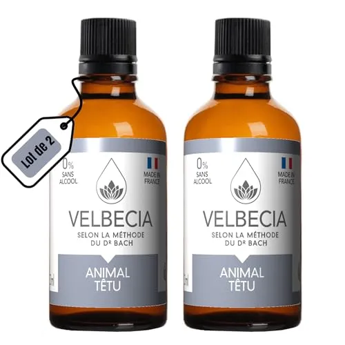 Velbecia Animal têtu élixir fleurs 50ml sans alcool écoute