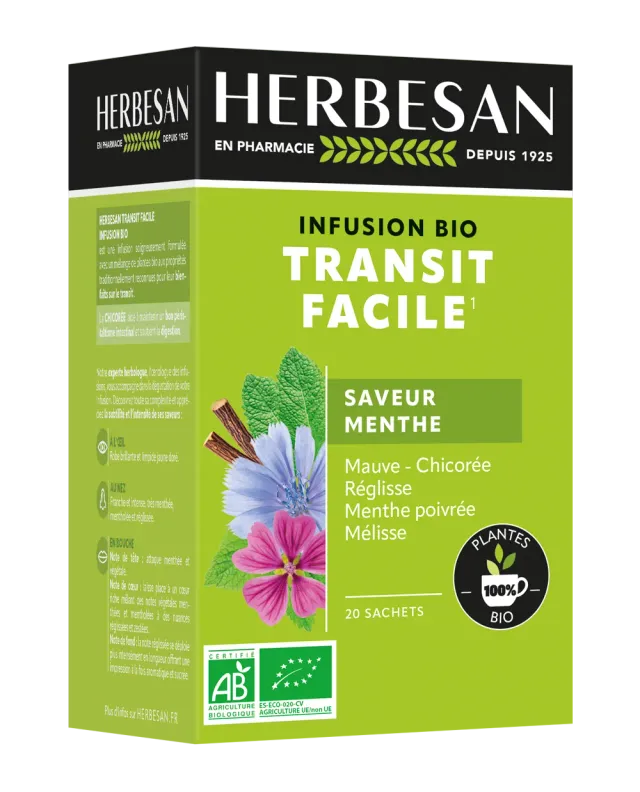 Herbesan Transit Facile infusion bio transit