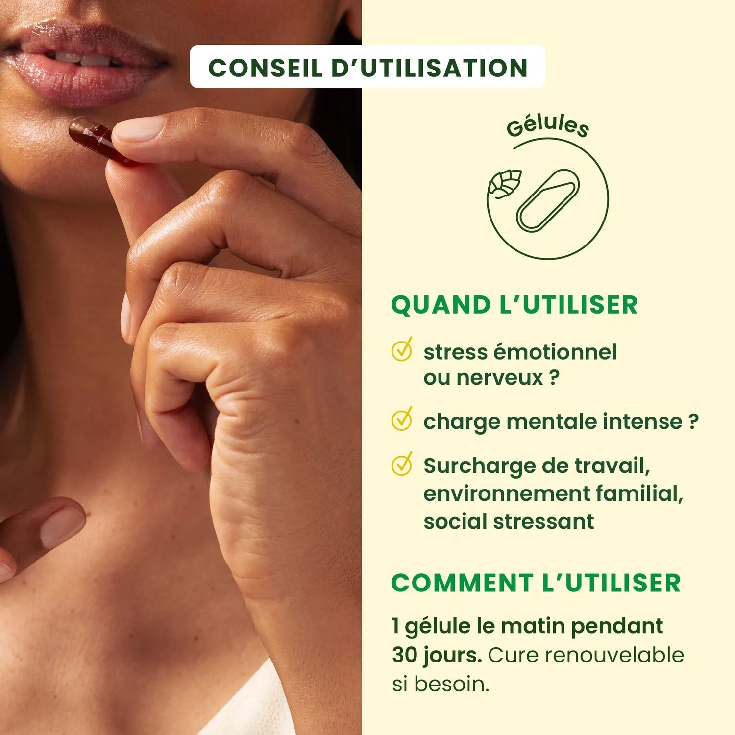 Herbalgem Gemmocaps Relax complément alimentaire calme nervosité