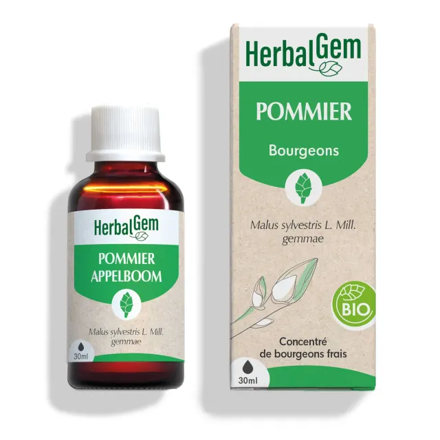 Herbalgem Bourgeon Pommier macérat bio femme