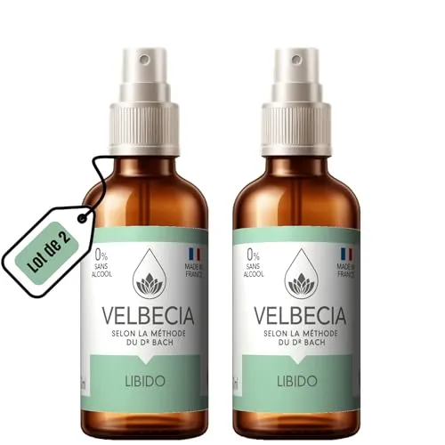 Velbecia Perte de Libido élixir spray 50 ml x2