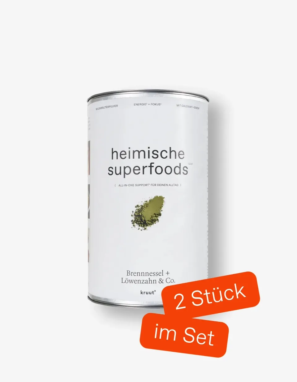 kruut Superfoods poudre verte ortie 2x390g énergie