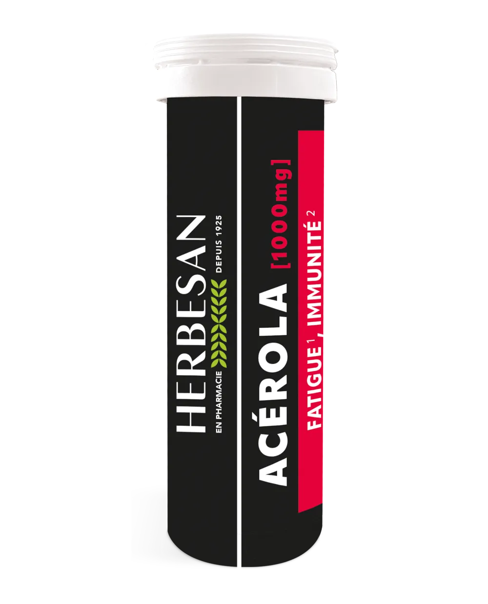 Herbesan Acérola Fruits Rouges comprimés croquer vitamine C