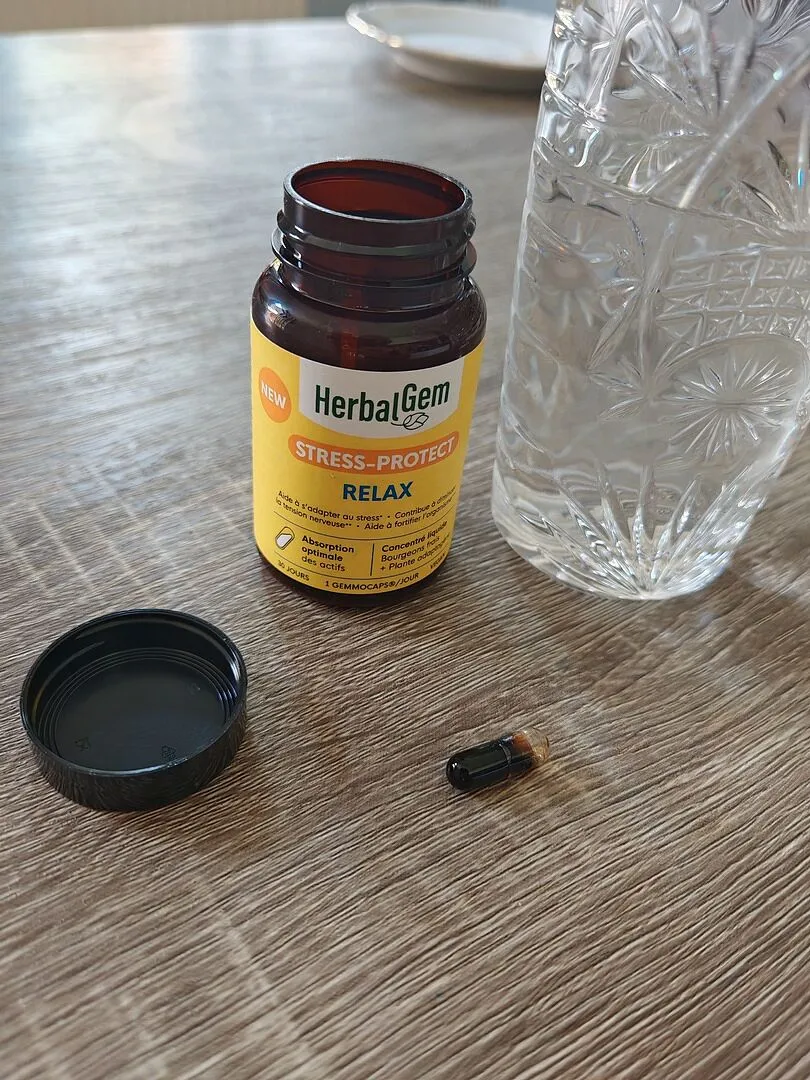 Herbalgem Gemmocaps Relax complément alimentaire calme nervosité