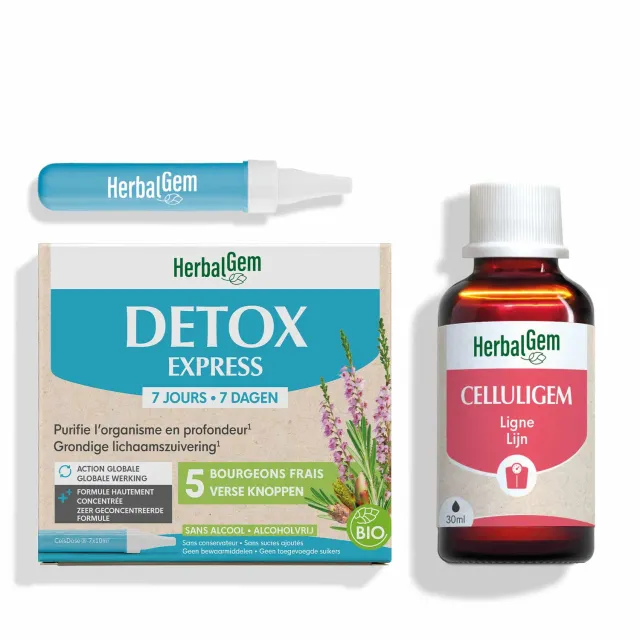 Herbalgem Cure Détox Express CelluliGem complexe duo