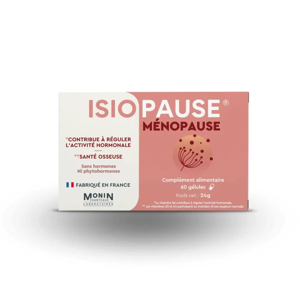 Laboratoires Monin Chanteaud Isiopause gélules ménopause pollen