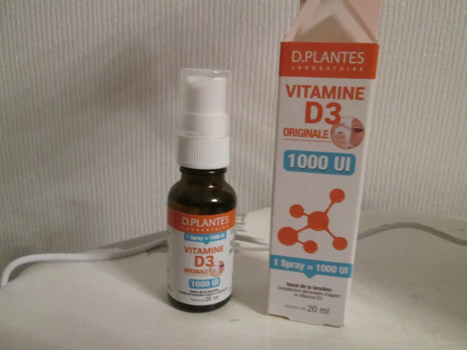 D.Plantes Vitamine D3 Originale 1000 UI spray 20 ml immunite