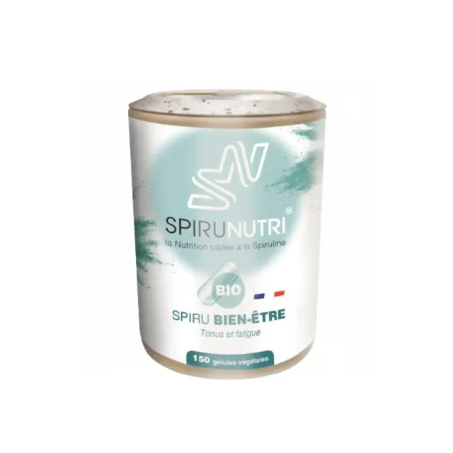 Spirunutri Spiru Bien-etre spiruline pure 1 mois bio