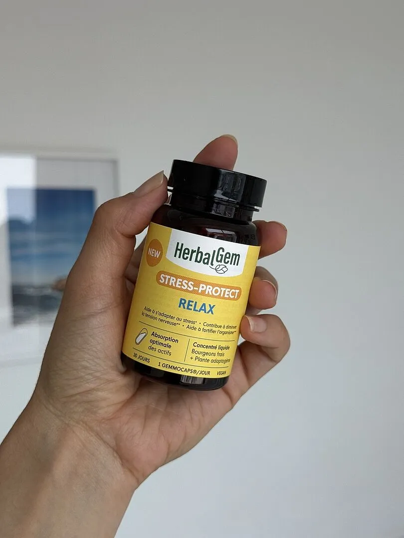 Herbalgem Gemmocaps Relax complément alimentaire calme nervosité