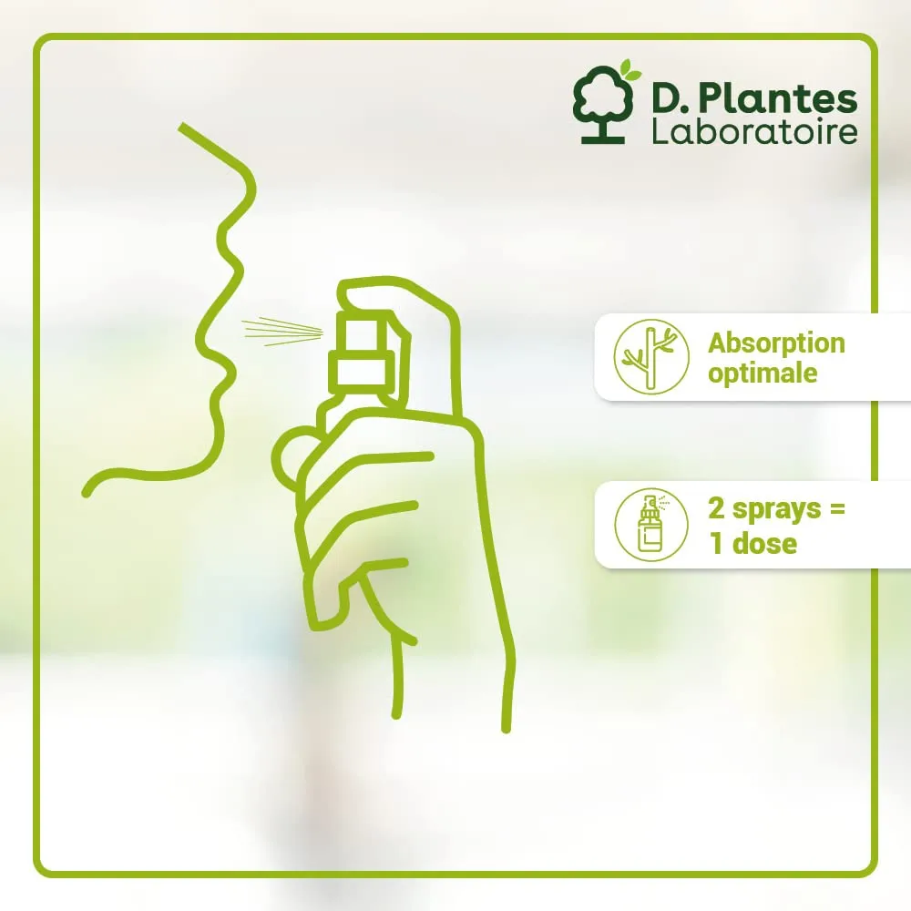 D.Plantes K2 MK7 sprays huileux vegan 3 x 20 ml