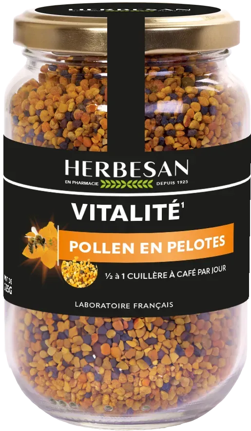 Herbesan Pollen en Pelotes vitalité 225g