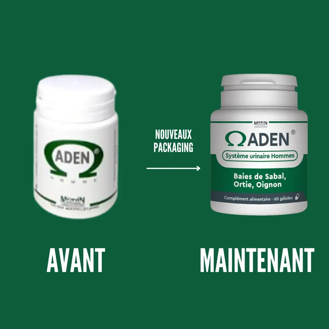 Laboratoires Monin Chanteaud Aden gélules homme sabal 160 mg