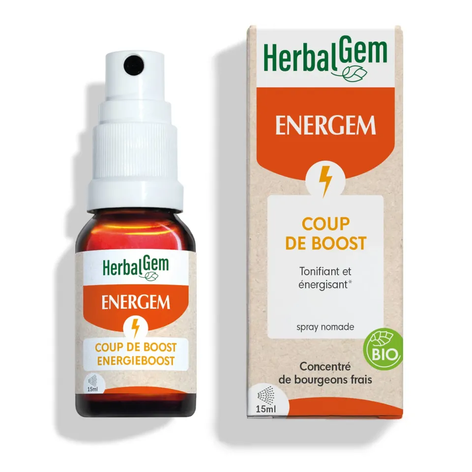 Herbalgem EnerGem complexe bourgeons bio fatigue