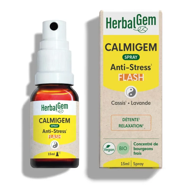 HERBALGEM CalmiGem spray bio détente stress 10 ml